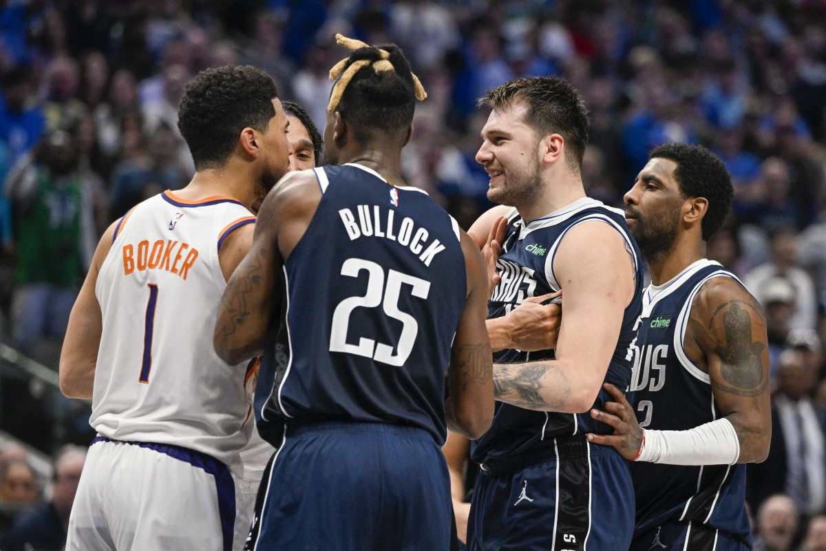 Luka Doncic, Devin Booker, Phoenix Suns, Dallas Mavericks